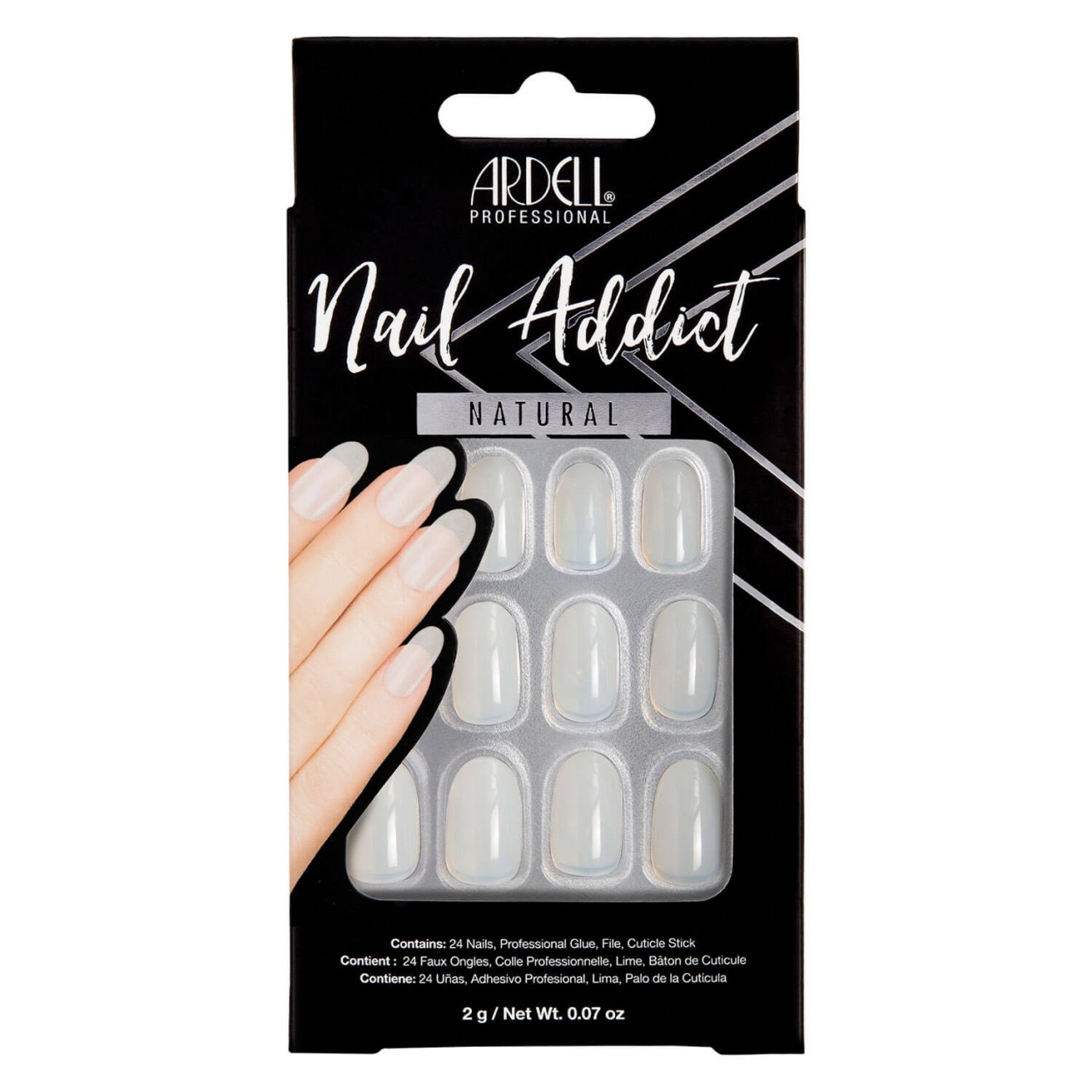 Nail Addict - Nail Addict Natural Oval von Ardell