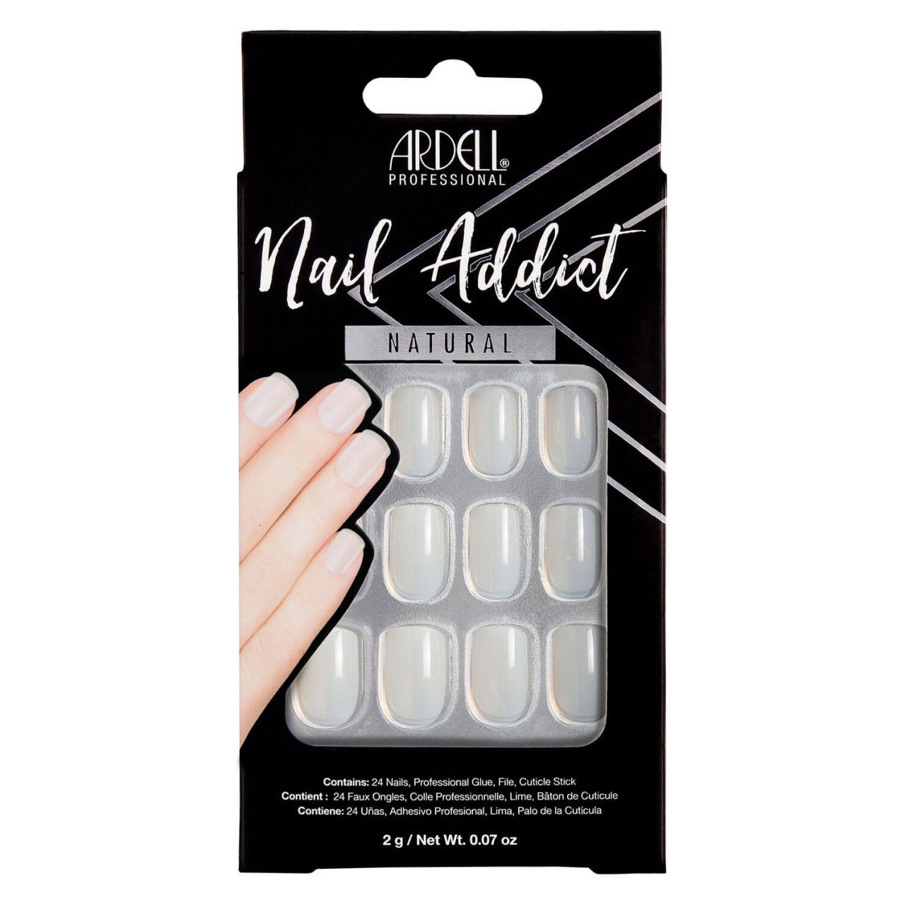 Nail Addict - Nail Addict Natural Squared von Ardell