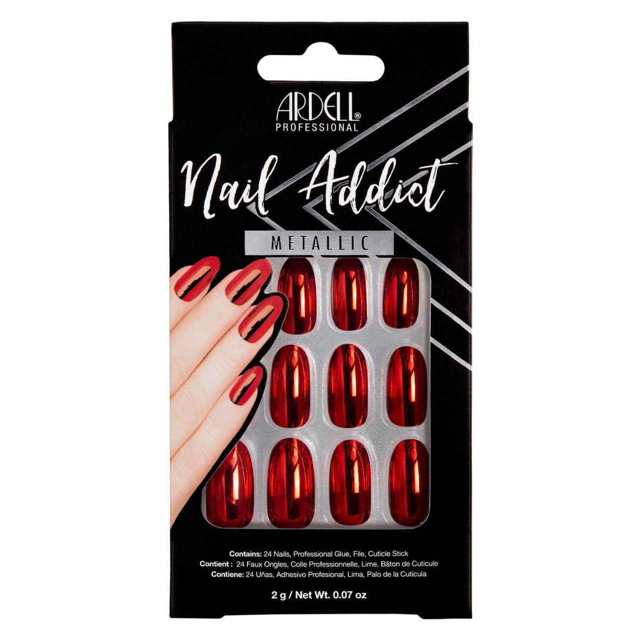 Nail Addict - Nail Addict Red Metallic von Ardell