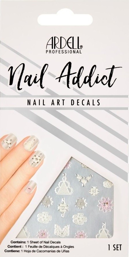 Nail Addict - Nail Art Sticker Lace & Gems