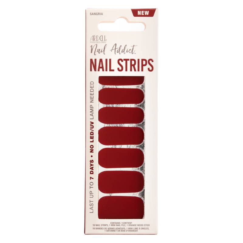 Nail Addict - Nail Strips Sangria von Ardell