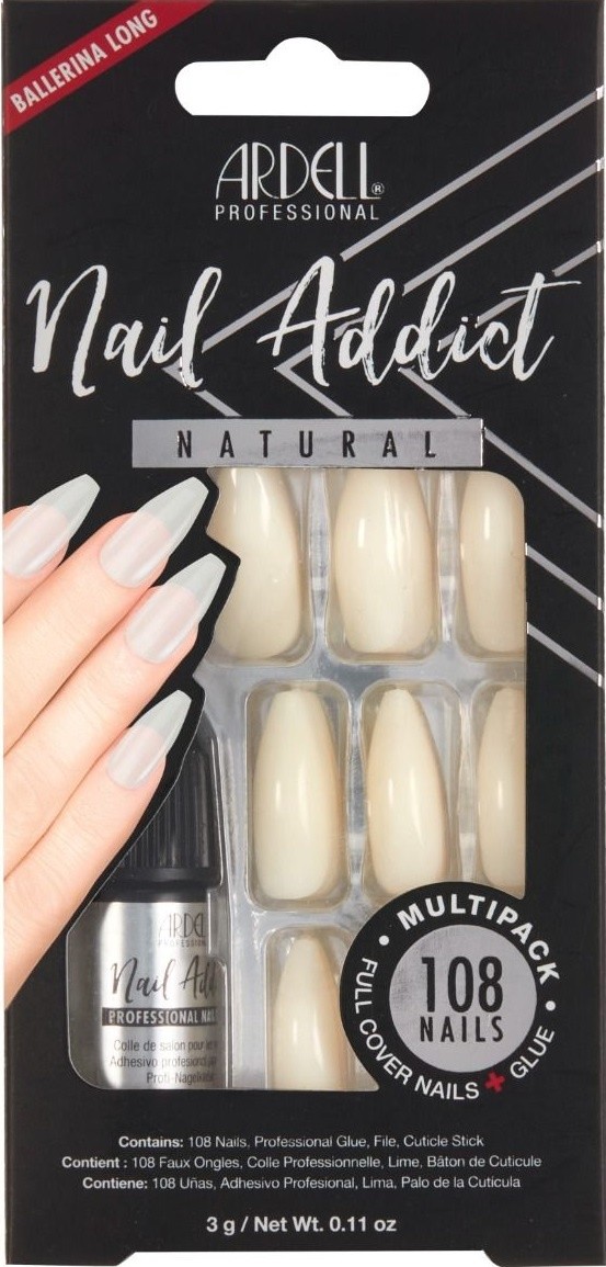 Nail Addict - Natural Ballerina Long Multipack von Ardell