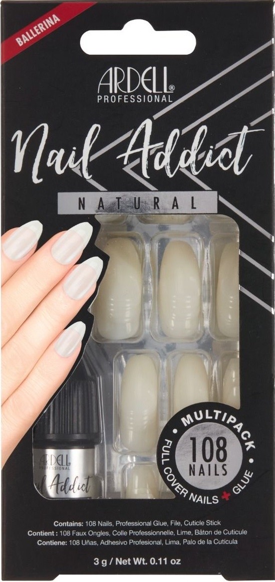 Nail Addict - Natural Ballerina Multipack von Ardell