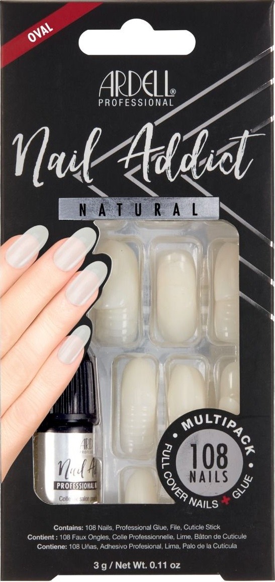 Nail Addict - Natural Oval Multipack von Ardell