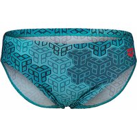 ARENA Herren Badeslip Camo Kikko dunkelblau | 48 von Arena