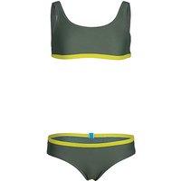 ARENA Mädchen Bikini Essentials olive | 128 von Arena