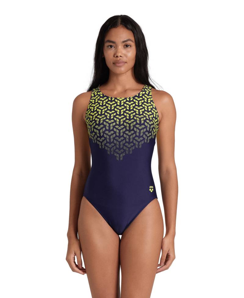 Arena Badeanzug »WOMEN'S ARENA KIKKO V SWIMSUIT V BA«, 50+ UV-Schutz von Arena