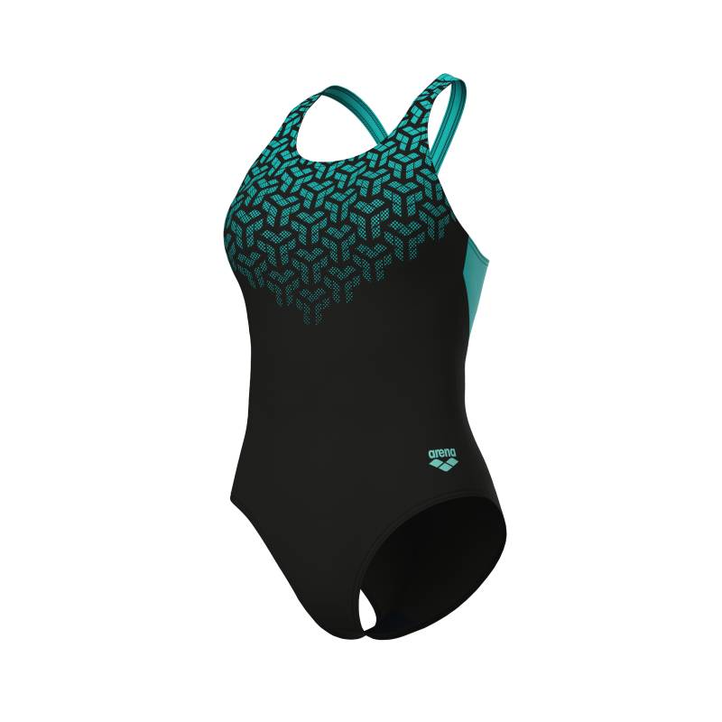 Arena Badeanzug »WOMEN'S ARENA KIKKO V SWIMSUIT V BACK GRAPHIC«, (1 St.), mit UV-Schutz UPF 50+ von Arena