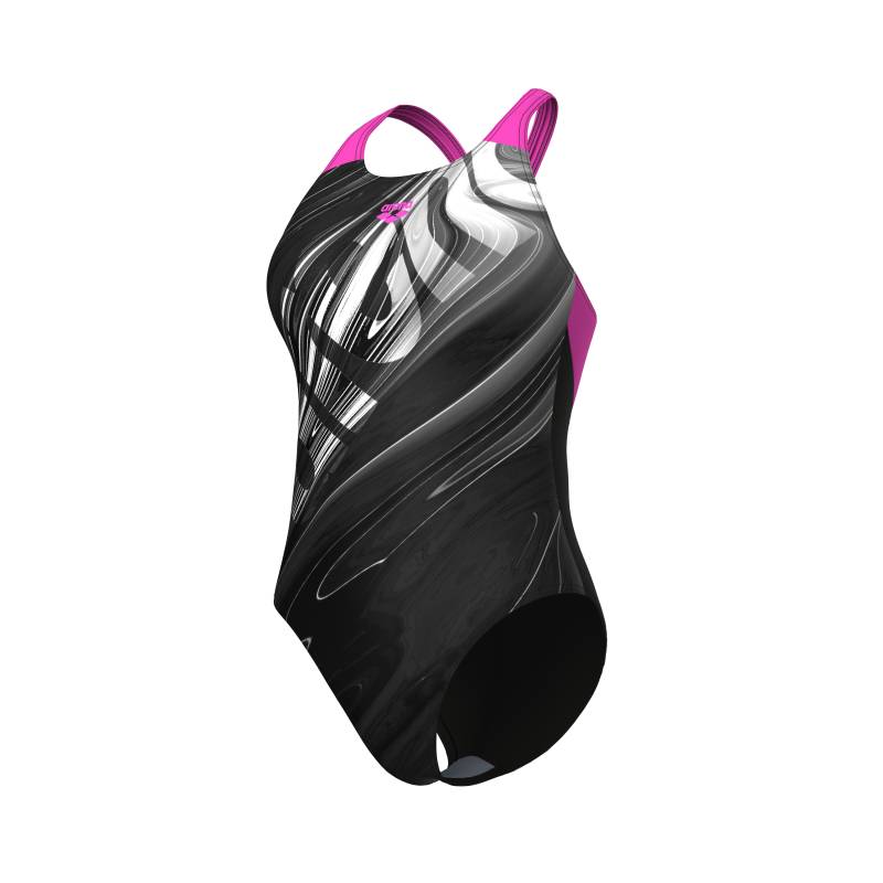 Arena Badeanzug »arena Feel Damen Flow V Back Bustier Badeanzug« von Arena