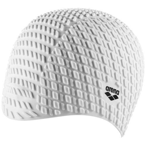 Arena Bonnet Silicone Cap - weiss (Grösse: one size) von Arena