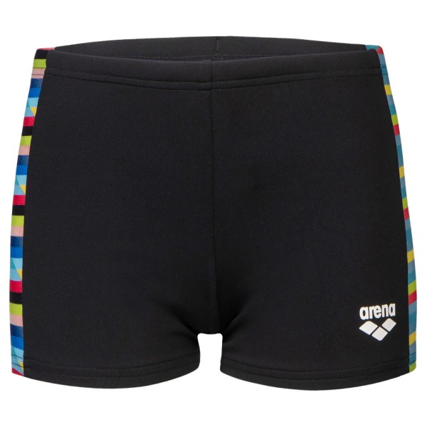 Arena - Boy's Racing Stripe Swim Short - Badehose Gr 128 schwarz von Arena