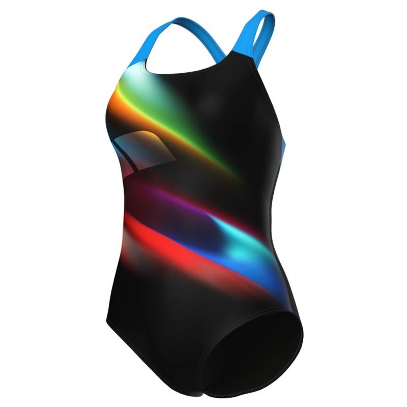 Arena Damen Badeanzüge Arena Damen Badeanzüge W   Diagonals Swimsuit Swim Pro Back, Schwarz, ideal für Wassersport, Schwarz von Arena