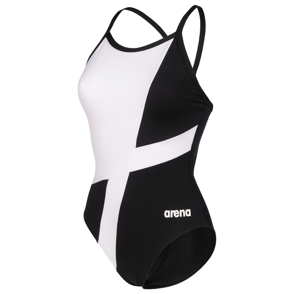 Arena W Arena Diamond Swimsuit Lightdrop Back Badeanzug Damen Schwarz, Grösse: D 34 von Arena