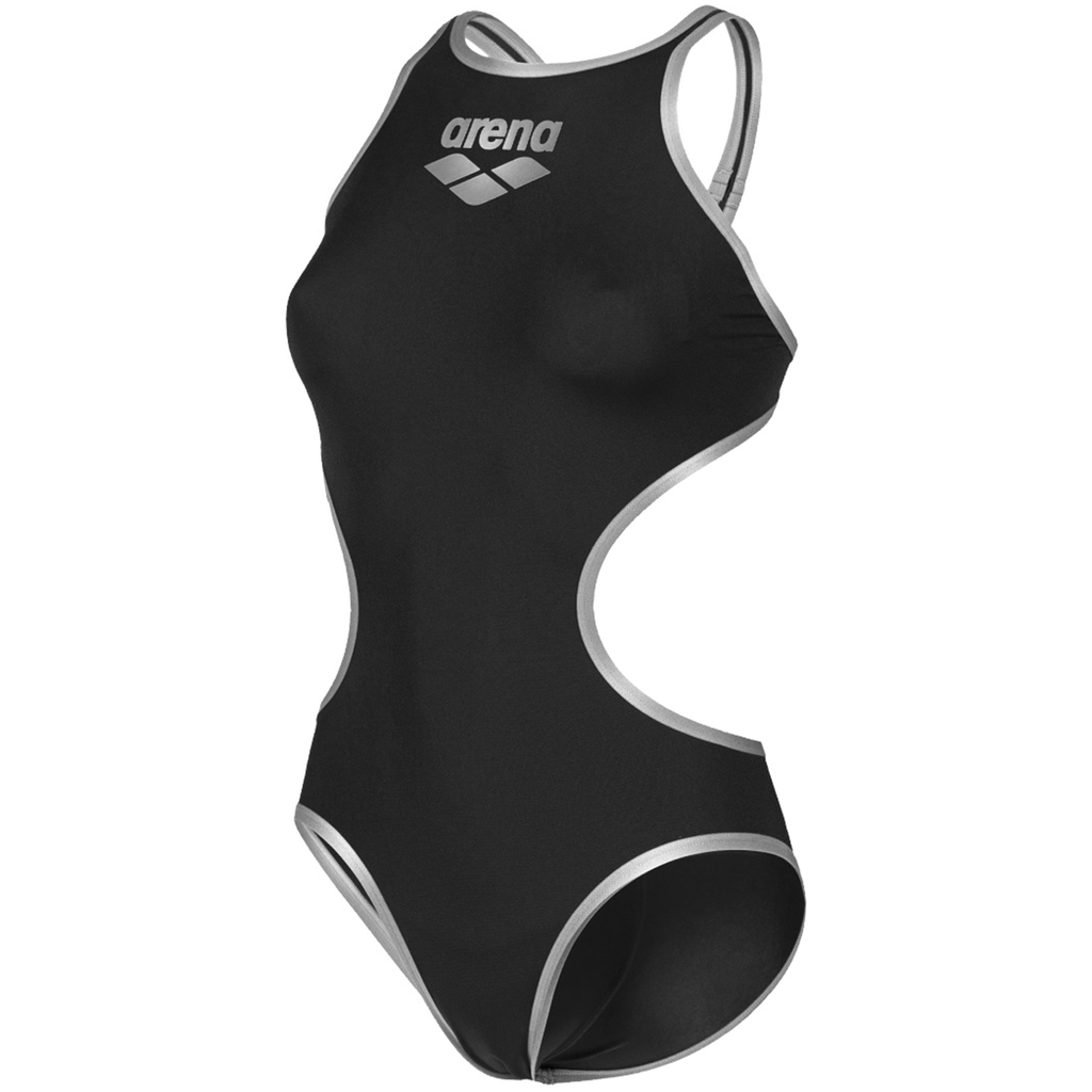 Arena W Arena One Biglogo One Piece Badeanzug Damen Grün, Grösse: 34 von Arena