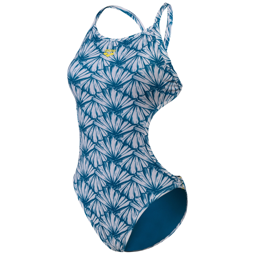 Arena Damen Badeanzüge Arena Damen Badeanzüge W Rule Breaker Hooked Rev One Piece R, Blau, ideal für Wassersport, Blau von Arena