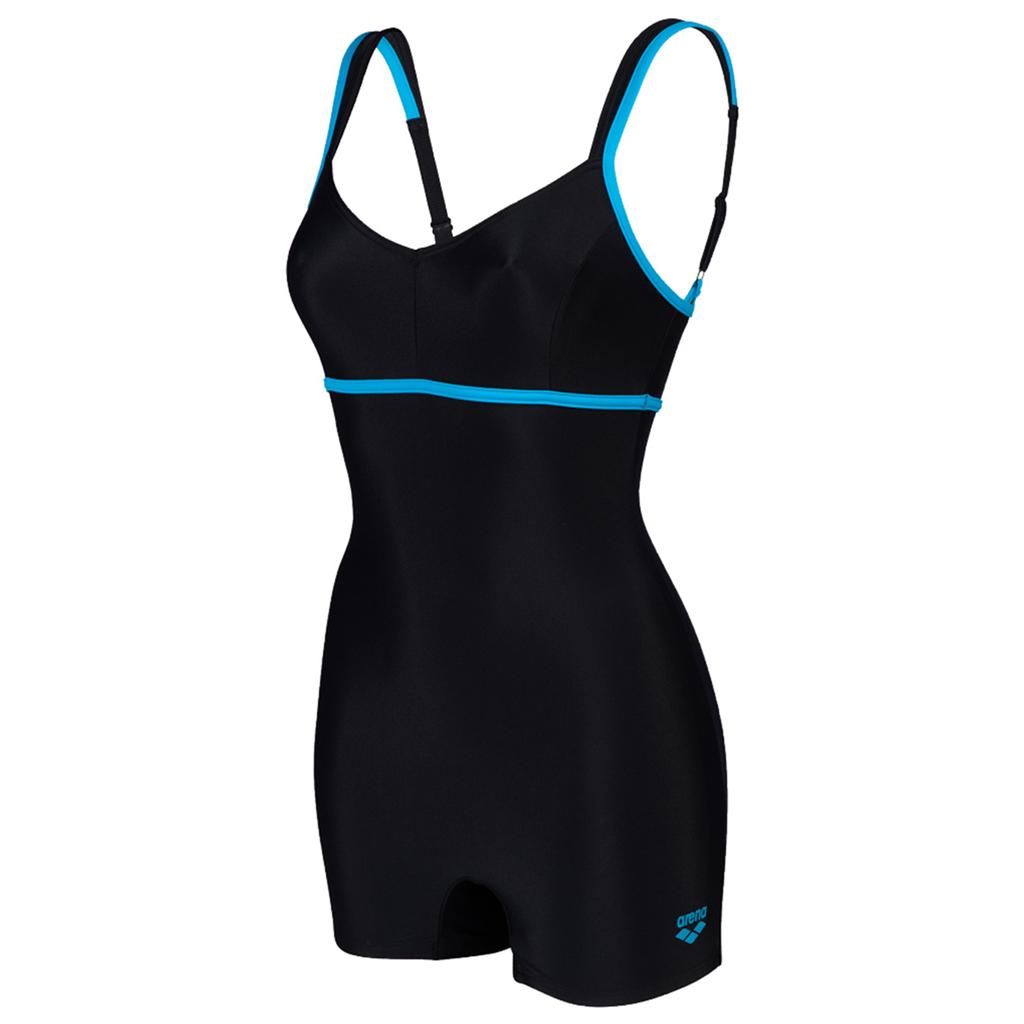 Arena Damen Badeanzüge Arena Damen Badeanzüge W Venus Combi R, Schwarz, ideal für Wassersport, Schwarz von Arena