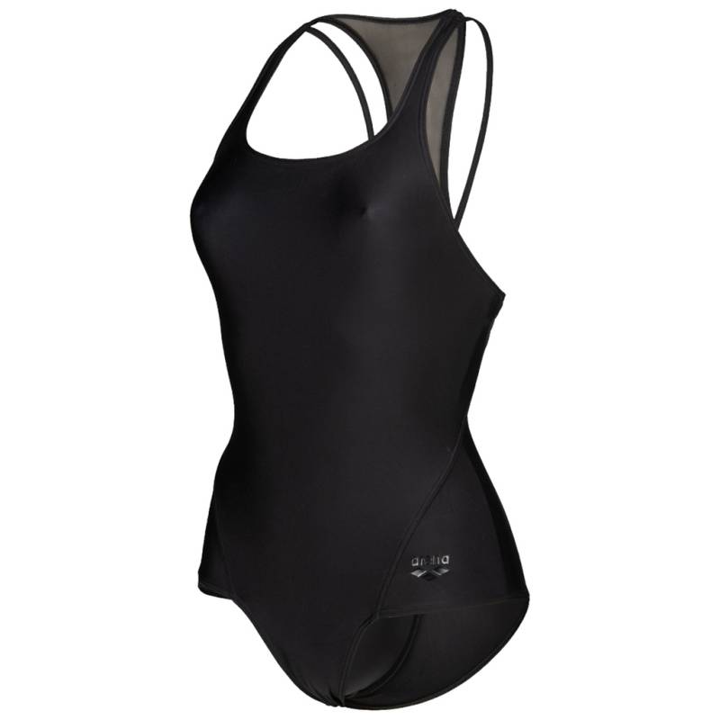 Arena Damen Badeanzüge Arena Damen Badeanzüge W   Water Touch Swimsuit Power Back, Schwarz, ideal für Wassersport, Schwarz von Arena