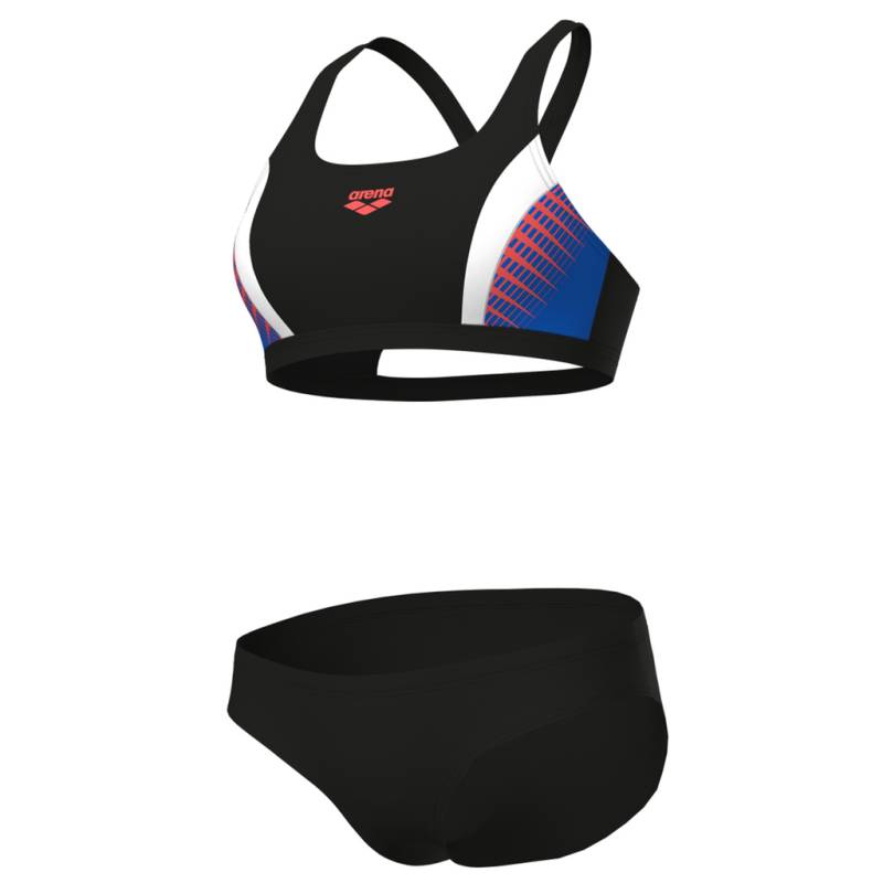 Arena Damen Bikini Sets Arena Damen Bikini Sets W Threefold Two Pieces R, Schwarz, ideal für Wassersport, Schwarz von Arena