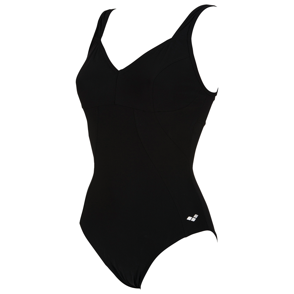 Arena Vertigo Swimsuit C Cup Badeanzug Damen Schwarz, Grösse: 36 von Arena