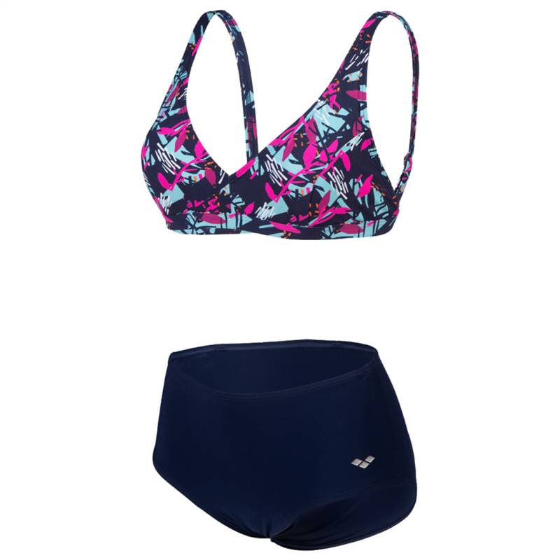 Arena Damen Figurformende Bikinis Arena Damen Figurformende Bikinis W Bodylift Swimsuit Francy Two Pieces C Cup, Mehrfarbig, ideal für Wassersport, Mehrfarbig von Arena