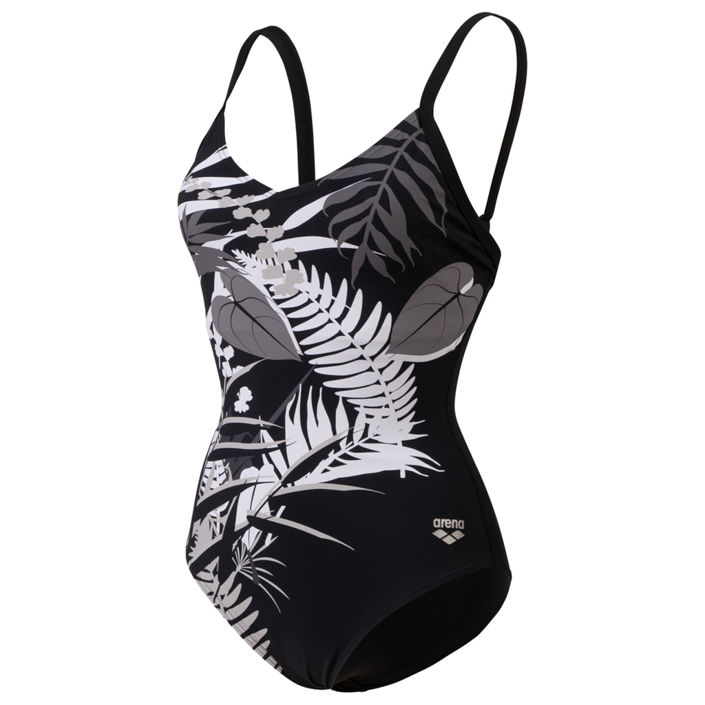 Arena W Bodylift Swimsuit Lucy Lightcross Figurformender Badeanzug Damen Schwarz, Grösse: D 36 von Arena