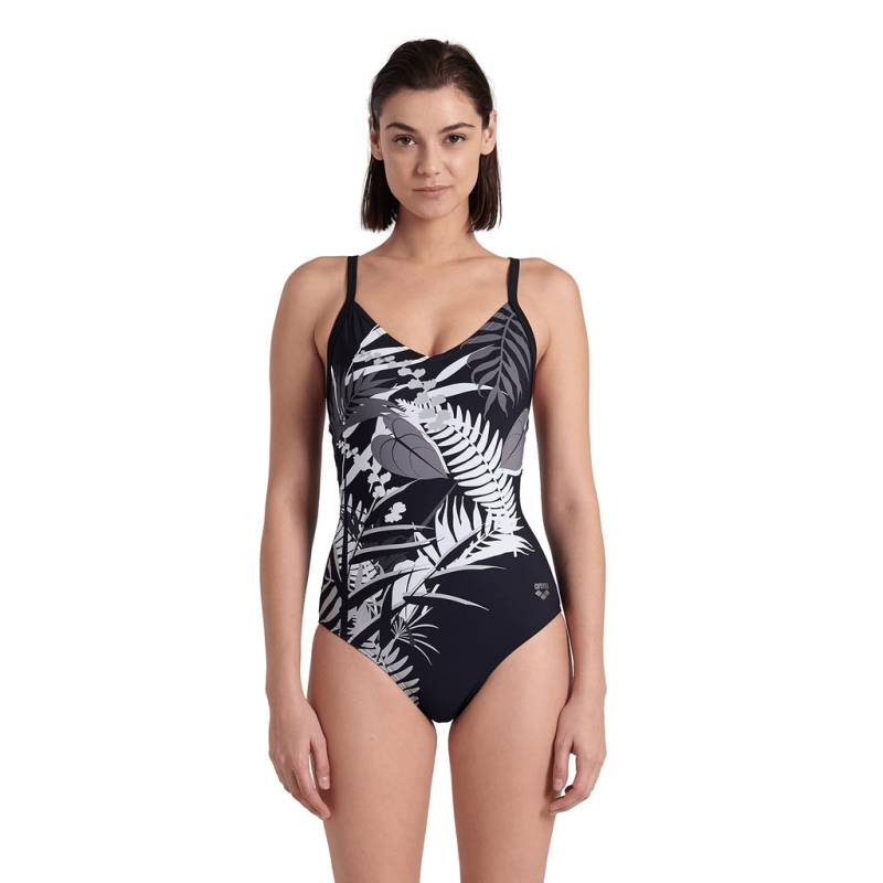 Arena Damen Figurformende Badeanzüge Arena Damen Figurformende Badeanzüge W Bodylift Swimsuit Lucy Lightcross, Schwarz, ideal für Wassersport, Schwarz von Arena