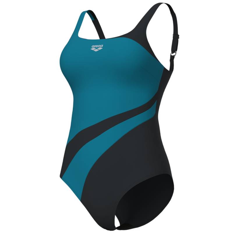 Arena Damen Figurformende Badeanzüge Arena Damen Figurformende Badeanzüge W   Swimsuit Liliana U Back C Cup, Grau, ideal für Wassersport, Grau von Arena