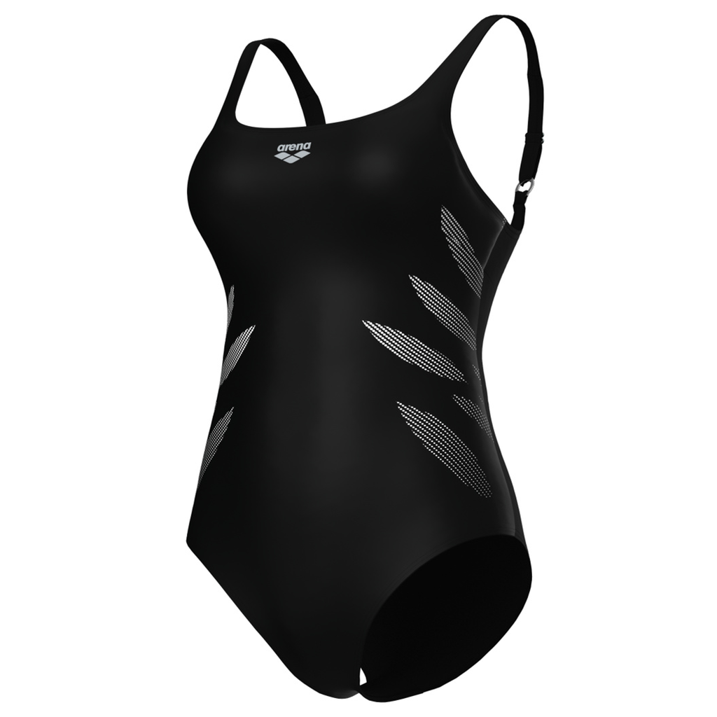 Arena Damen Figurformende Badeanzüge Arena Damen Figurformende Badeanzüge W   Swimsuit Milena Wing Back C Cup, Schwarz, ideal für Wassersport, Schwarz von Arena