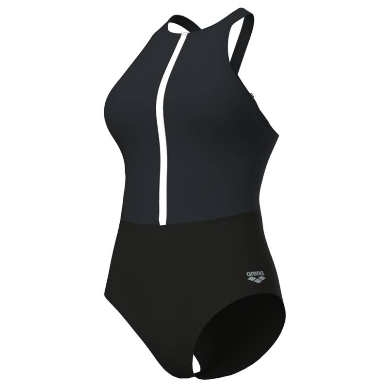 Arena Damen Figurformende Badeanzüge Arena Damen Figurformende Badeanzüge W   Swimsuit Silvia Cross Back C Cup, Schwarz, ideal für Wassersport, Schwarz von Arena