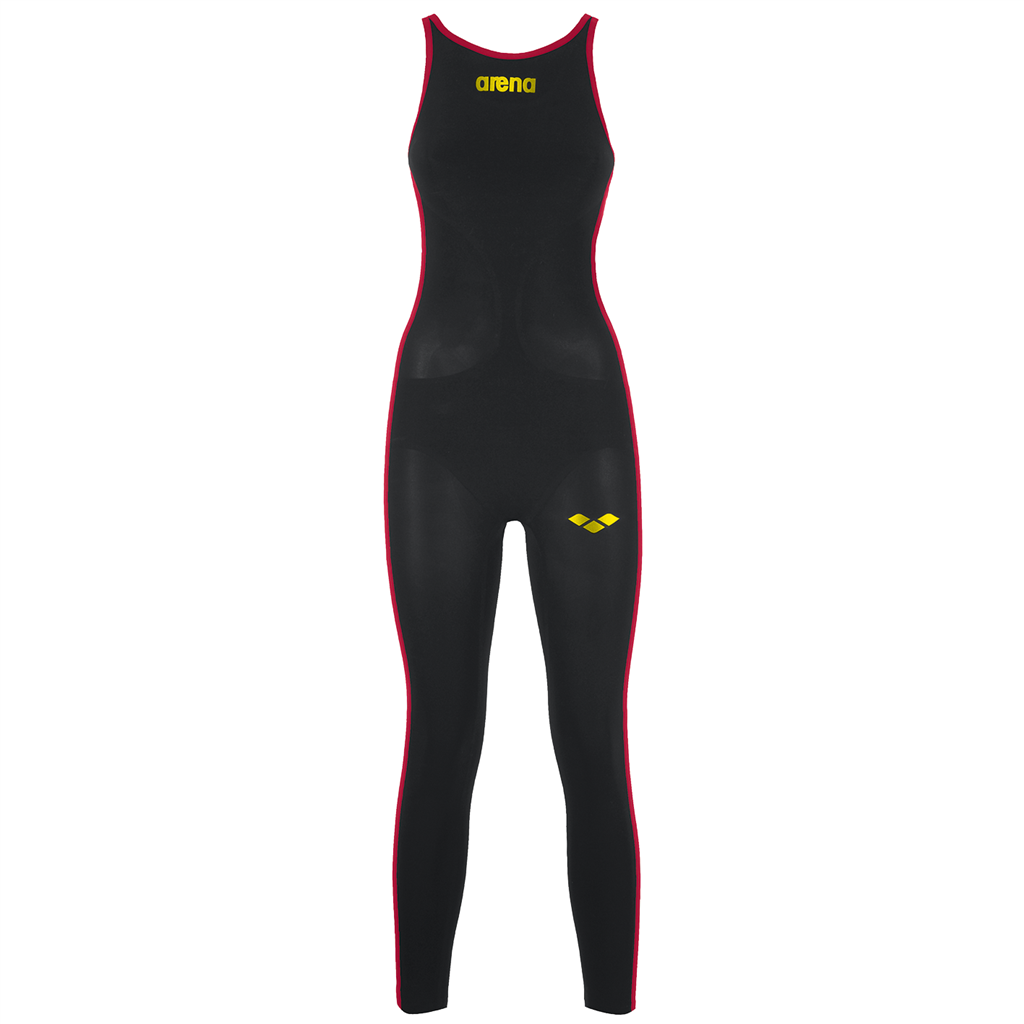 Arena Pwskin R-Evo+ Ow Fbllcb Open Water Schwimmanzug Damen Schwarz, Grösse: 28 von Arena