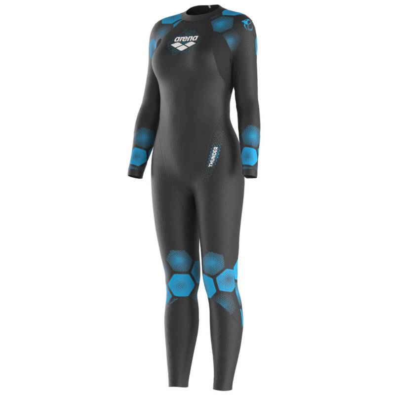 Arena Damen Neoprenanzüge Arena Damen Neoprenanzüge W Thunder Wetsuit, Schwarz, ideal für Triathlon, Schwarz von Arena