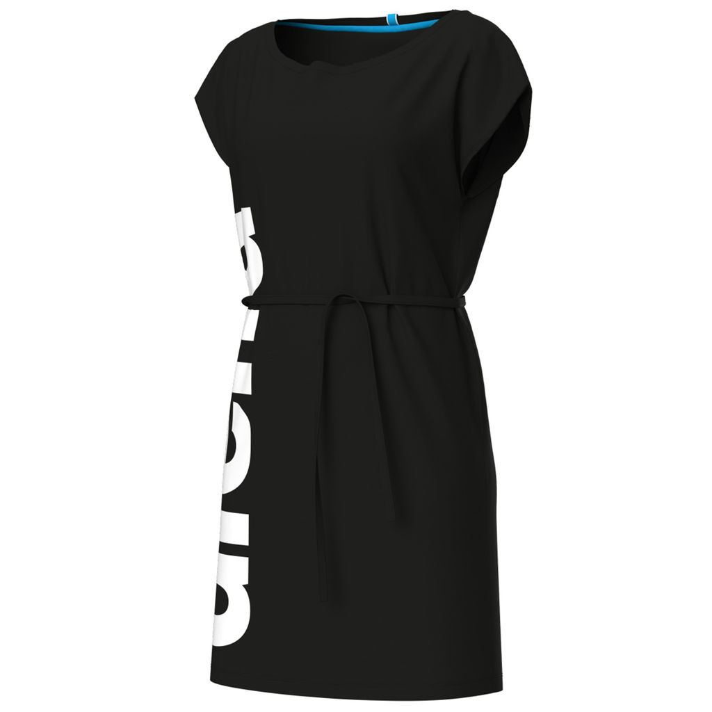 Arena Damen Röcke Arena Damen Kleider W   Logo Dress, Schwarz, ideal für Freizeit & Reisen, Schwarz von Arena