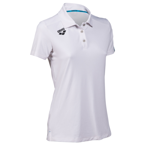 Arena Damen Team Poloshirt Solid - weiss (Grösse: XS) von Arena