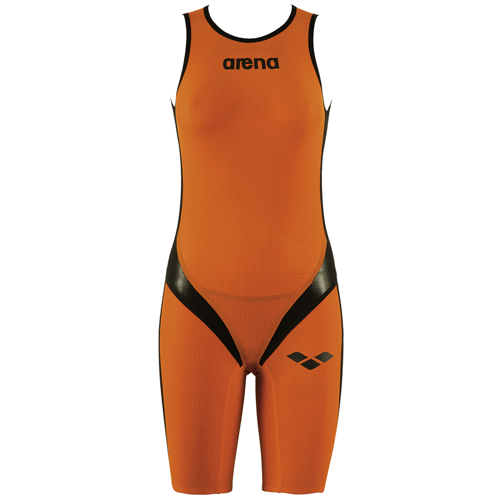 Arena Tri Suit Carbon-Pro Back Zipper Damen Orange, Grösse: XS von Arena