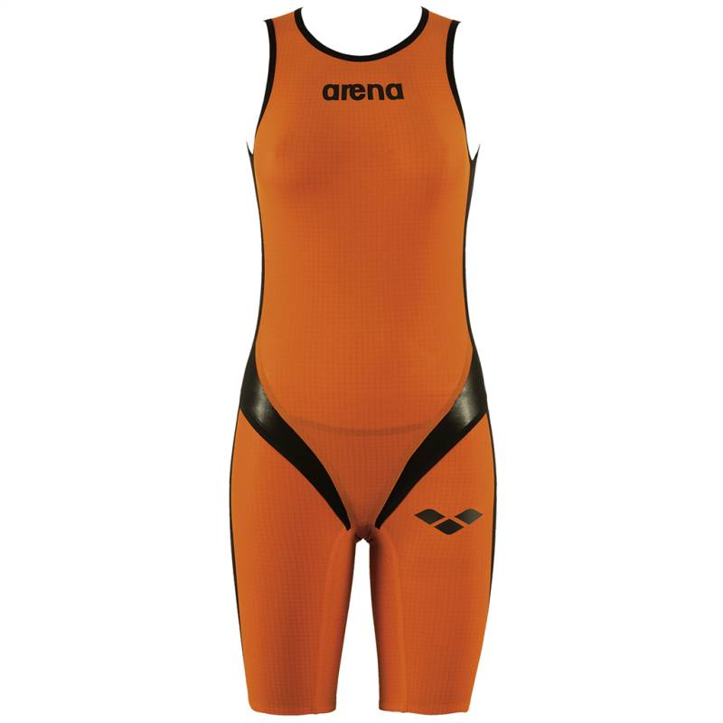 Arena Damen Triathlonanzüge Arena Damen Triathlonanzüge W Tri Suit Carbon-Pro Back Zipper, Orange, ideal für Triathlon, Orange von Arena