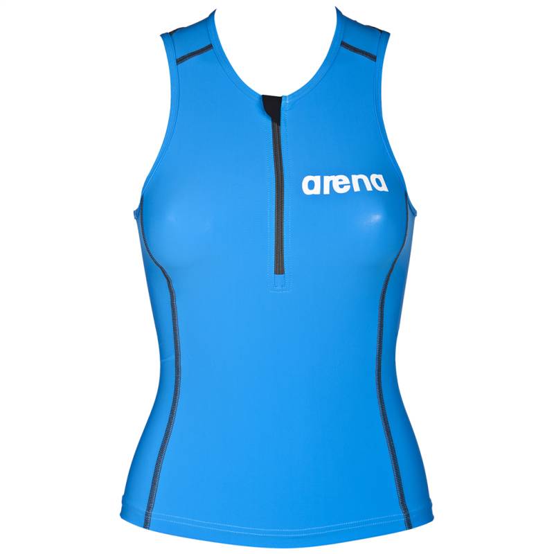 Arena Damen Triathlonanzüge Arena Damen Triathlonanzüge W Tri Top ST, Blau, ideal für Triathlon, Blau von Arena