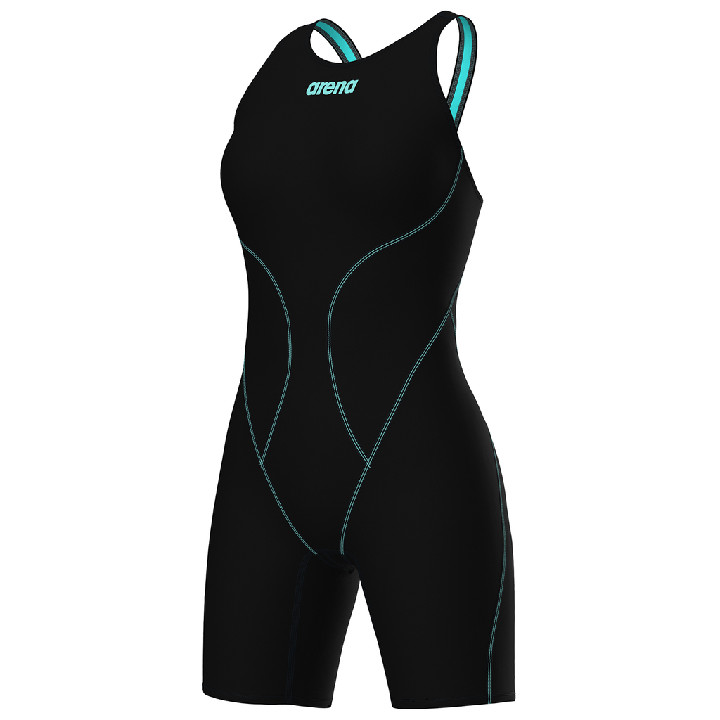 Arena Damen Wettkampfanzüge Arena Damen Wettkampfanzüge W Powerskin Impulso Ob, Schwarz, ideal für Wassersport, Schwarz von Arena