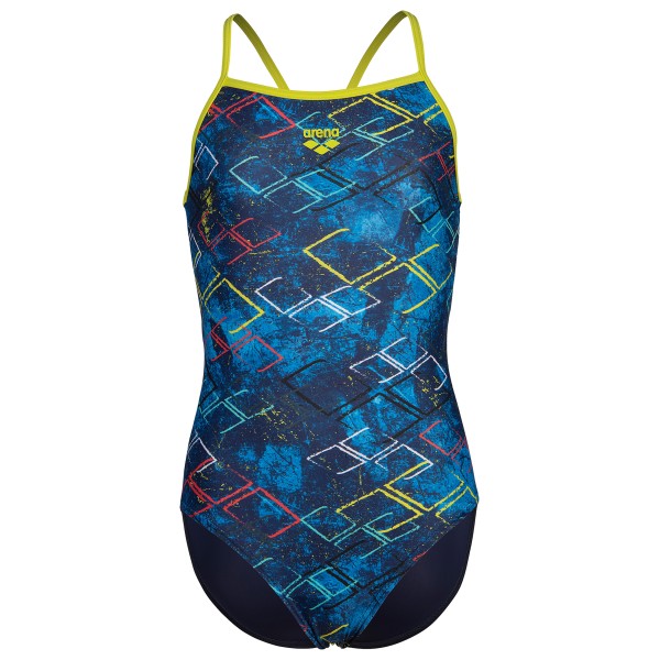 Arena - Girl's Arena Daly Swimsuit Light Drop Back - Badeanzug Gr 116 blau von Arena