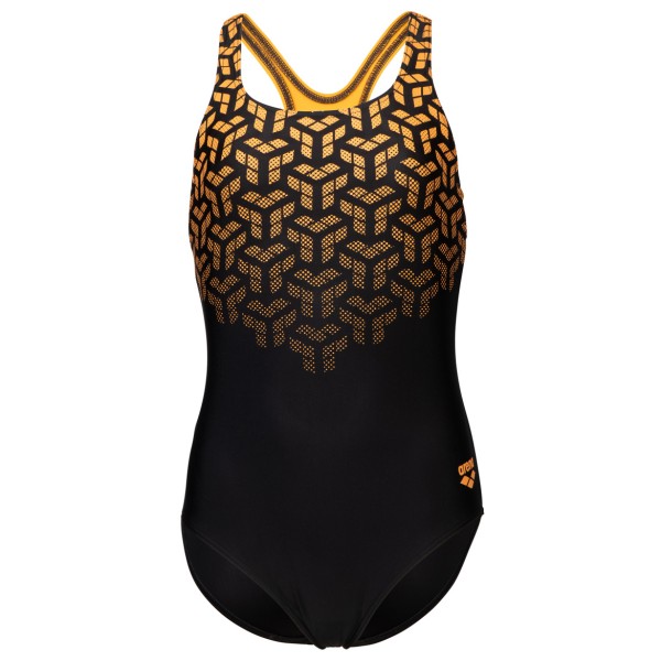 Arena - Girl's Arena Kikko V Swimsuit Swim Pro Back - Badeanzug Gr 116 schwarz von Arena