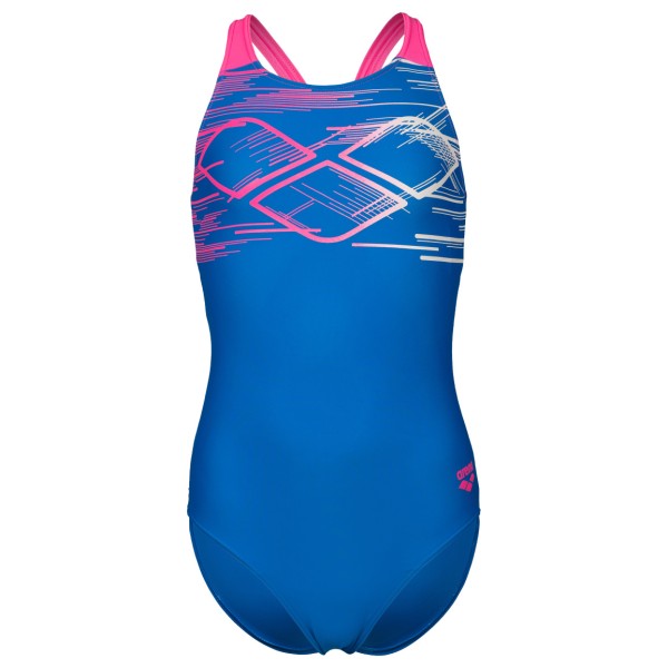 Arena - Girl's Pastime Swimsuit V Back - Badeanzug Gr 152 blau von Arena