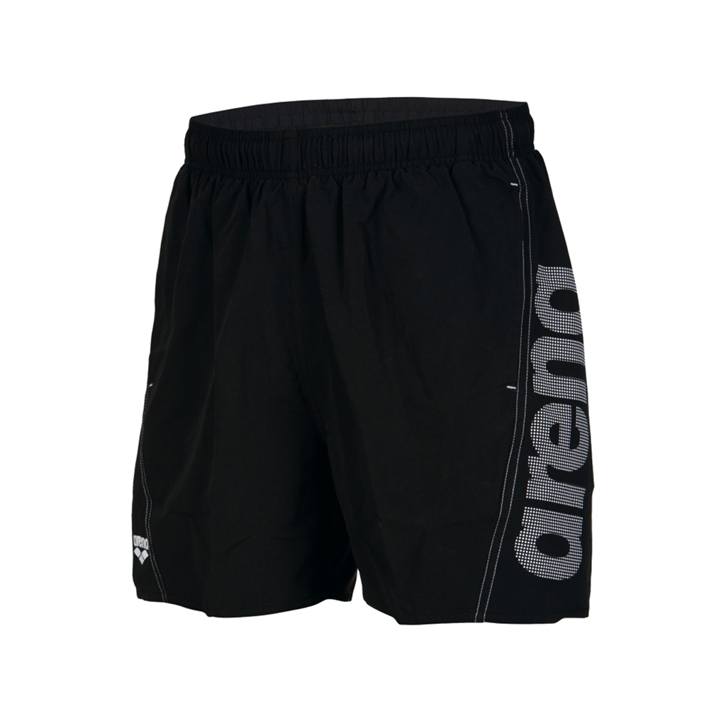 Arena Herren Beach Shorts Arena Herren Beach Shorts M Fundamentals   Logo Boxer R, Schwarz, ideal für Wassersport, Schwarz von Arena