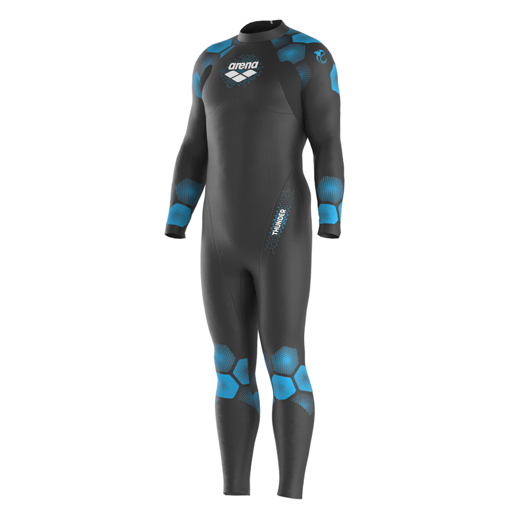 Arena Thunder Wetsuit Neoprenanzug Herren Schwarz, Grösse: S von Arena