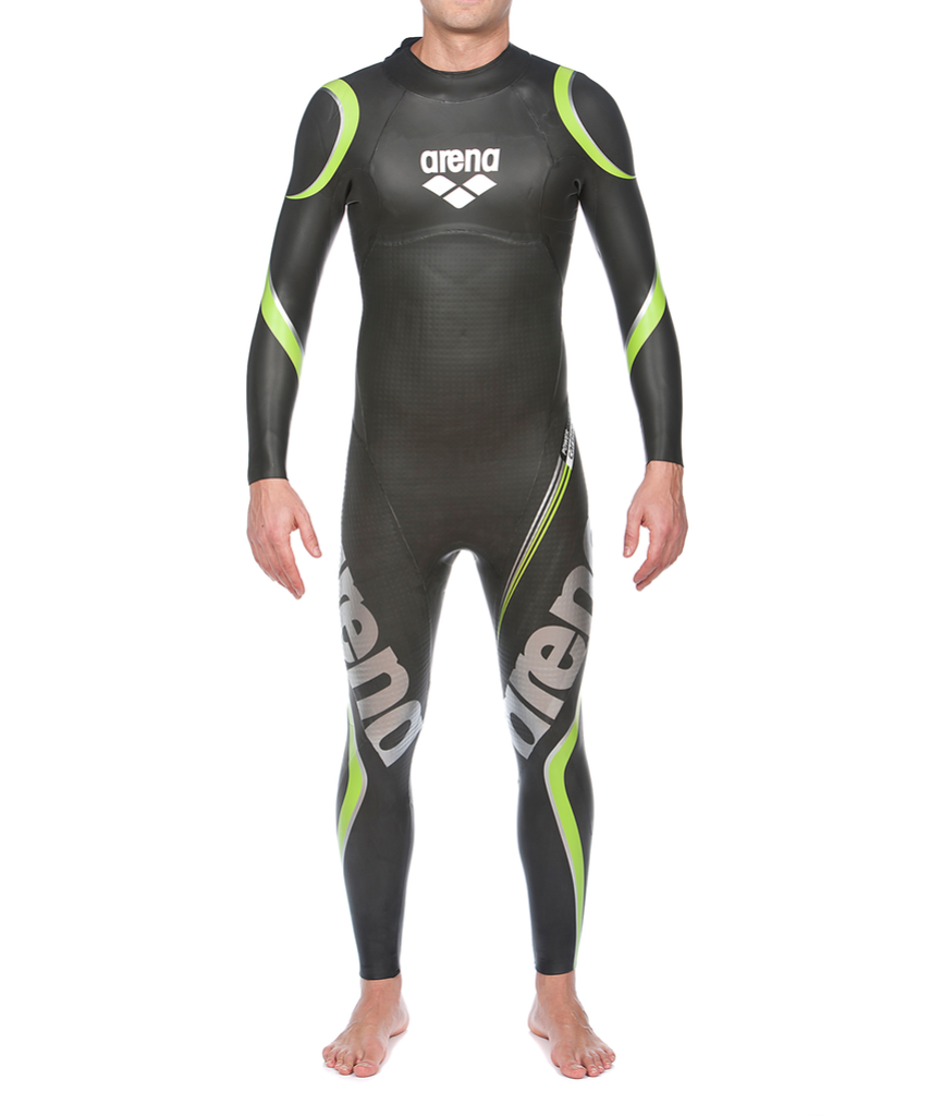 Arena Herren Neoprenanzüge Arena Herren Neoprenanzüge M Tri Wetsuit Carbon, Schwarz, ideal für Triathlon, Schwarz von Arena