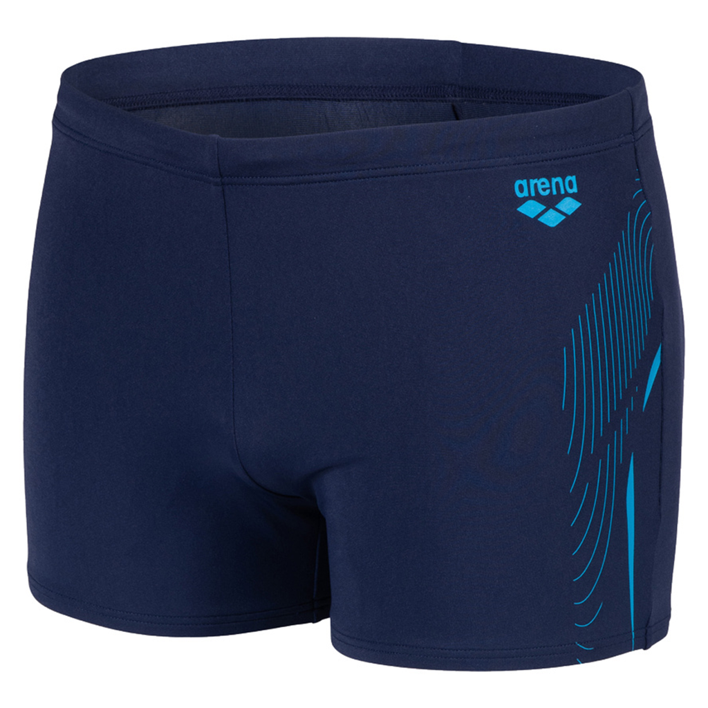 Arena Swim Short Graphic IV Herren Blau, Grösse: D 4 von Arena