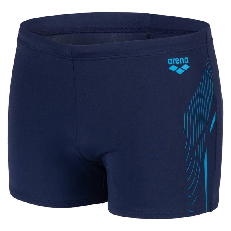 Arena Herren Swim Shorts Arena Herren Swim Shorts M Swim Short Graphic IV, Blau, ideal für Wassersport, Blau von Arena