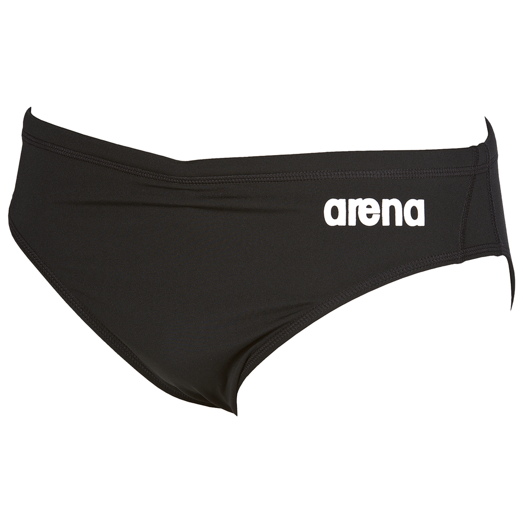 Arena Herren Swim Slips Arena Herren Swim Slips M Solid Brief, Schwarz, ideal für Wassersport, Schwarz von Arena