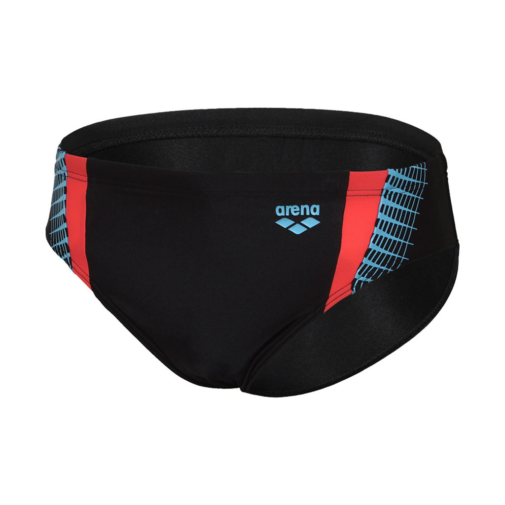 Arena Threefold Brief R Swim Slip Herren Schwarz, Grösse: D 4 von Arena