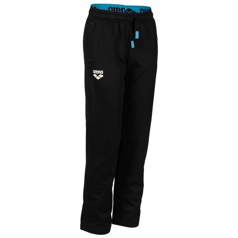 Arena Kinder Trainingshosen Arena Kinder Trainingshose Jr Team Pant Solid Knitted Poly, Schwarz, ideal für Training, Fitness & Running, Schwarz von Arena