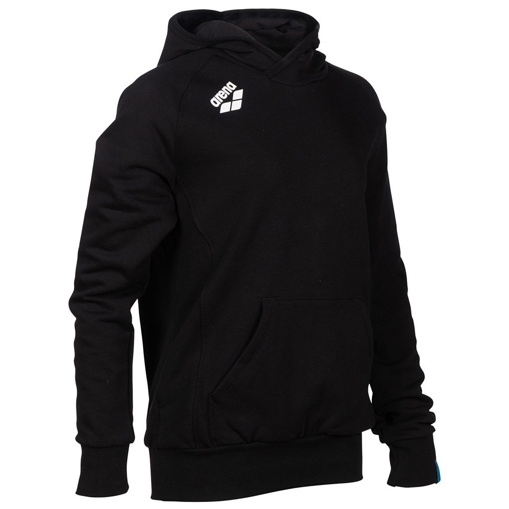 Arena Team Hooded Sweat Panel unisex Schwarz, Grösse: 116 von Arena