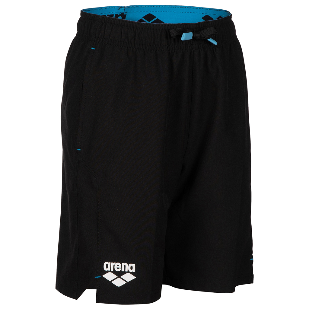 Arena Kinder Shorts Arena Kinder Shorts Jr Team Bermuda Panel, Schwarz, ideal für Training, Fitness & Running, Schwarz von Arena